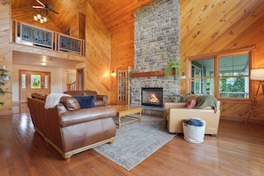 Cozy seating and plenty of it!