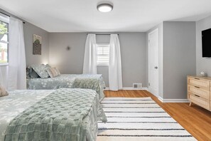 Big and bright bedrooms throughout the house!