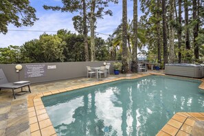 Shared complex heated pool & spa