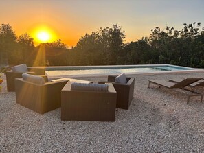 Pool Sunset