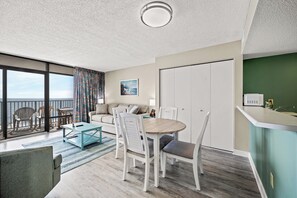 Sit down to a home cooked meal with a view.