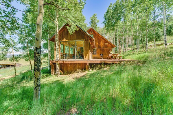 Angel Fire Vacation Rental | 4BR | 2BA | 1,750 Sq Ft | Stairs Required