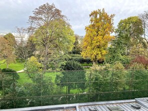 Garden living room view
