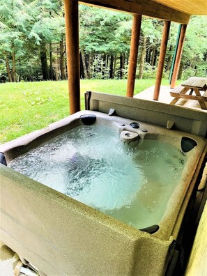Bain à remous extérieur