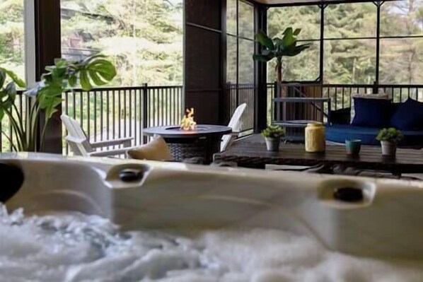 Bubbelpool utomhus