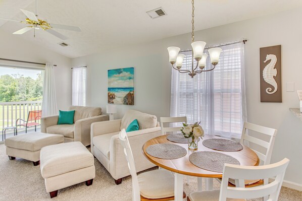 Myrtle Beach Vacation Rental | 2BR | 2BA | Stairs Required to Enter | 950 Sq Ft