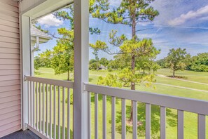 Furnished Balcony | Golf Course Views