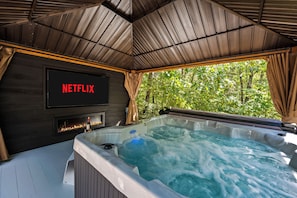 Bain à remous intérieur