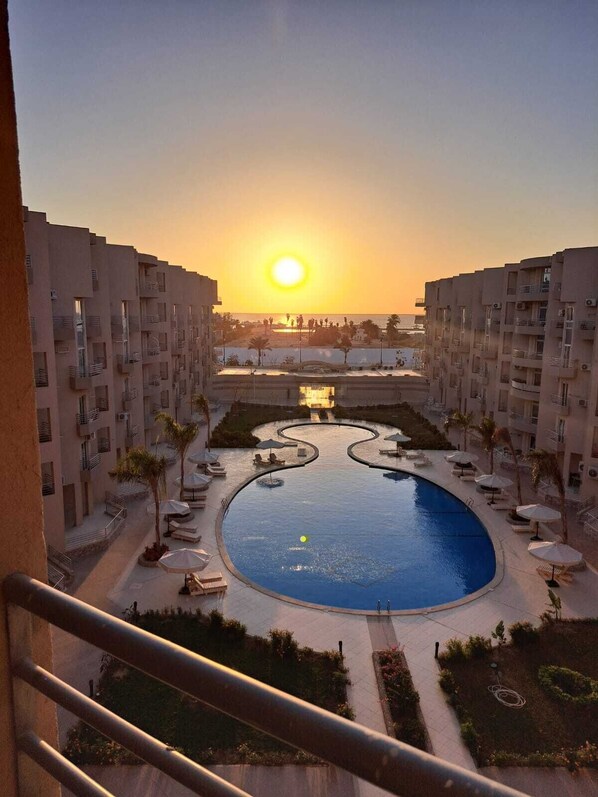 View from balcony 