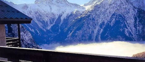 Vue depuis l’hébergement