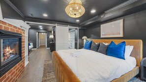 Spacious Bedroom #1 + Sitting Area