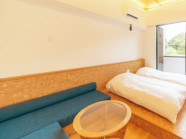 Building C, 2nd floor, twin room with bathroom