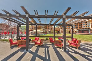 Summer with property in rear
