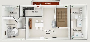 Weiss, Wohnzimmer