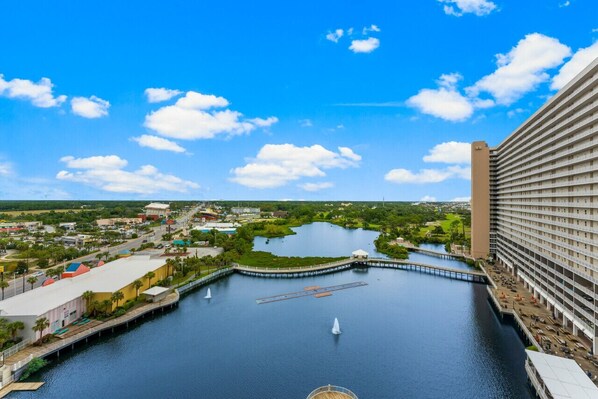 Enjoy breathtaking lake views from the spacious balcony!