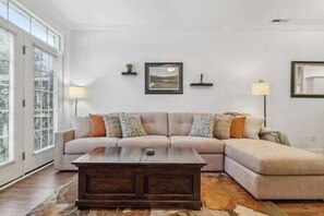 Comfy sectional with sofa sleeper