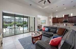 Open Living Concept with Lots of Natural Light