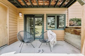 Private patio
