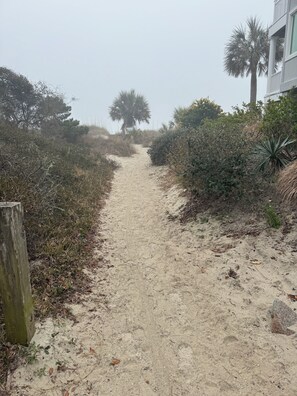 Feel the sand beneath your feet!
