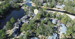 Ariel view of community
