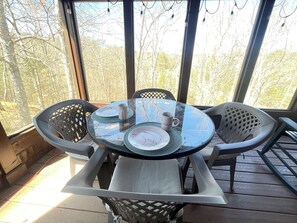 Eat Your Meal in the Covered Patio
