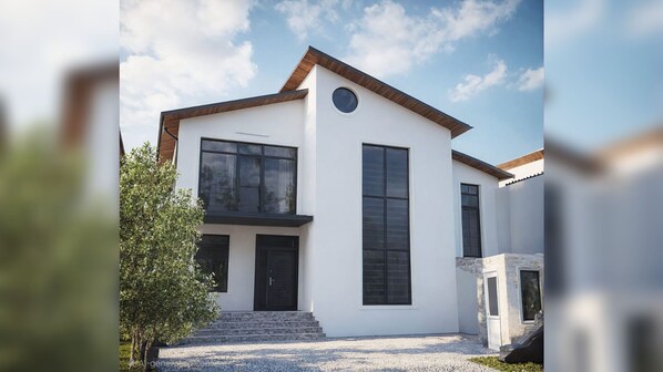 White Villa Baku exterior 