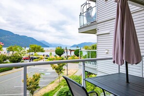 Take in the stunning lake views.