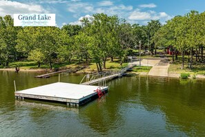 Community Park, Boat Ramp, and Swim Dock, a short walk away. 