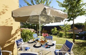 Open the door and step out onto your private balcony!