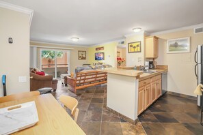 Kitchen and Living Room