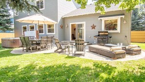 Stunning outdoor patio