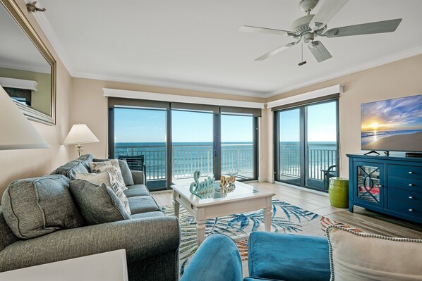 Welcome to Shorehom by the Sea 46- a direct oceanfront condo on no-drive New Smyrna Beach!