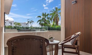Private patio