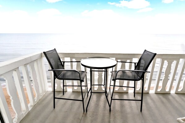 Beautiful view from the private balcony