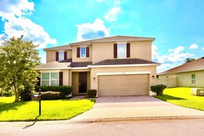 A welcoming 5 bed and 3.5 bath home on two levels