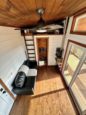 Cozy space. 