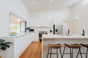 Well equipped kitchen
