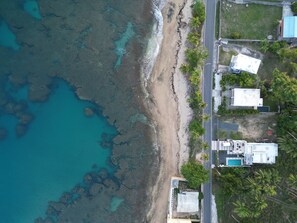 Sky view from above. This is our front yard paradise.