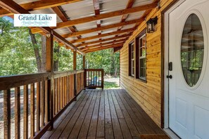 Entry to the Cabin from the deck.