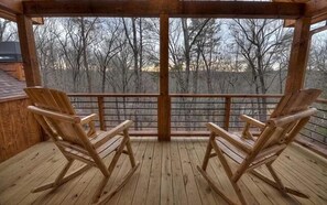 Rocking Chairs on Porch