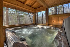 Covered Hot Tub