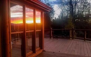 Insane Sunsets from the porch of Sunset Ridge
