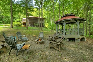 View from the creek 