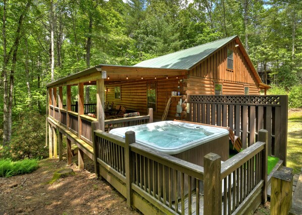 Bubbelpool utomhus