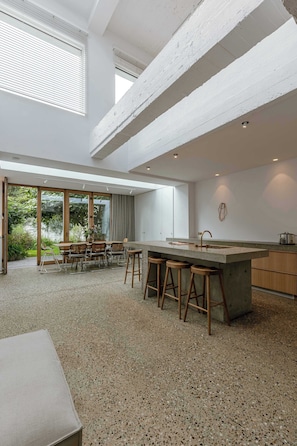 Spacious design kitchen
