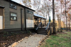 Easy walking access to tiny home 