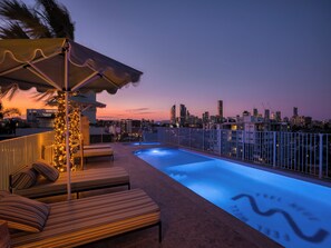 Takterrasspool