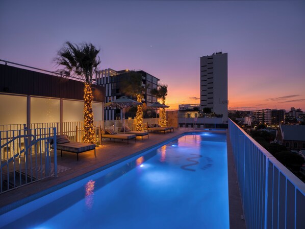 Takterrasspool