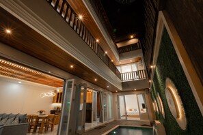 Front of property – evening/night