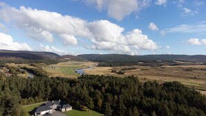 Aerial view of the Bellhouse
